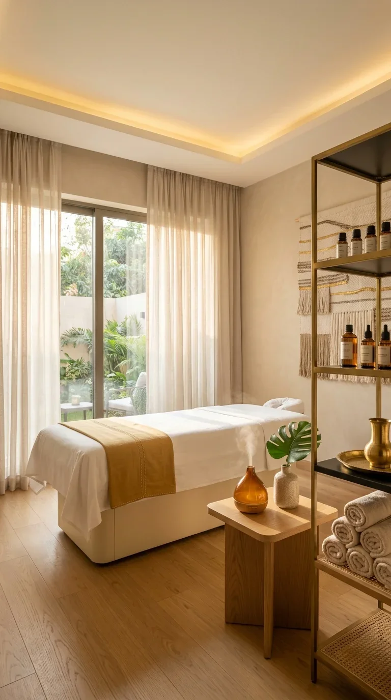 Massage therapy room at Massage Center Islamabad