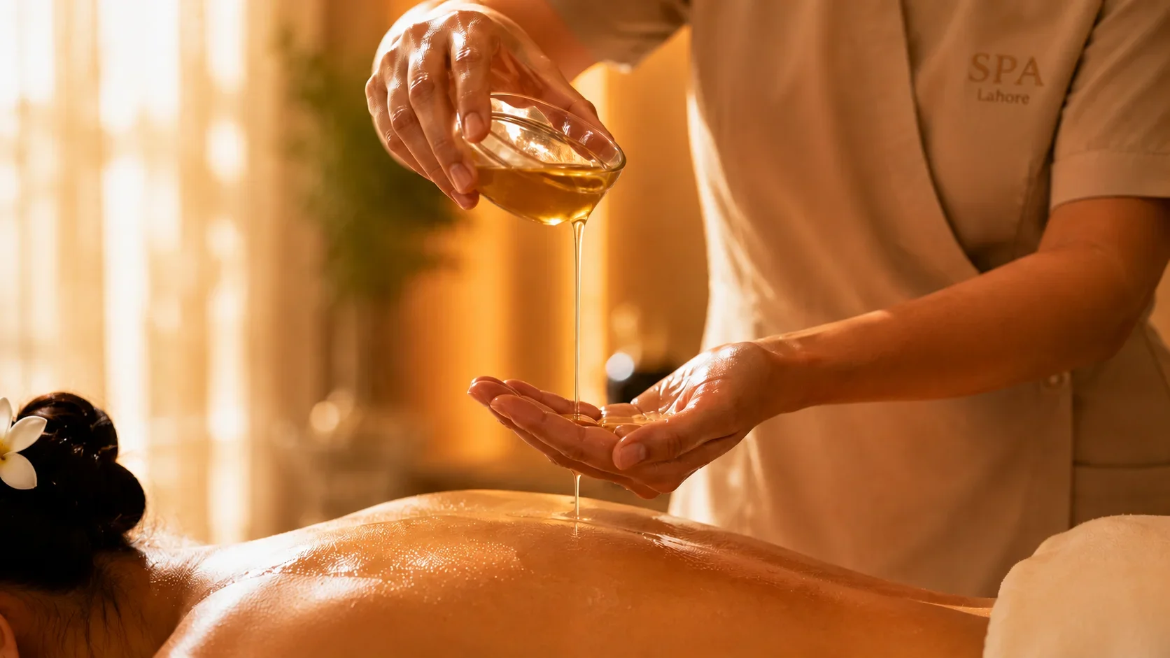 Luxury spa treatment